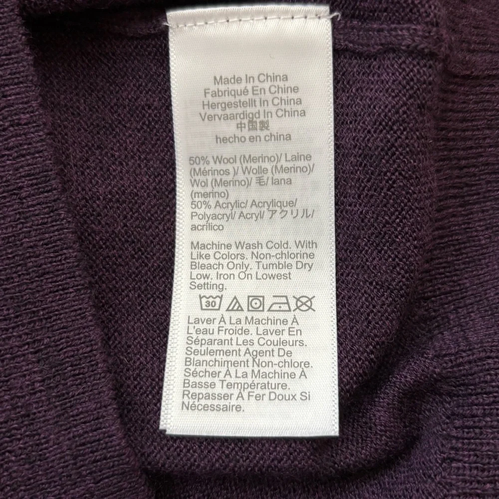 J. Crew Wool Blend Crew Neck Sweater Men's Large